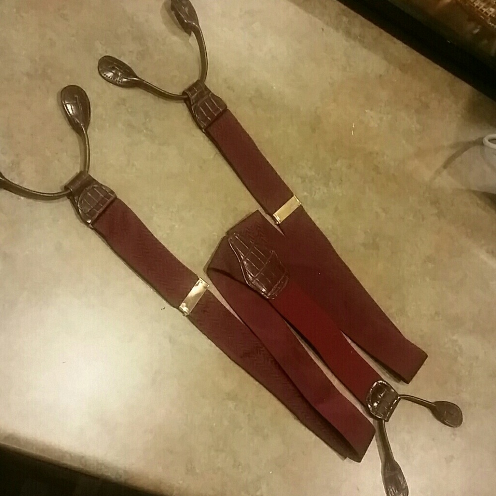 Men Suspenders       Braces